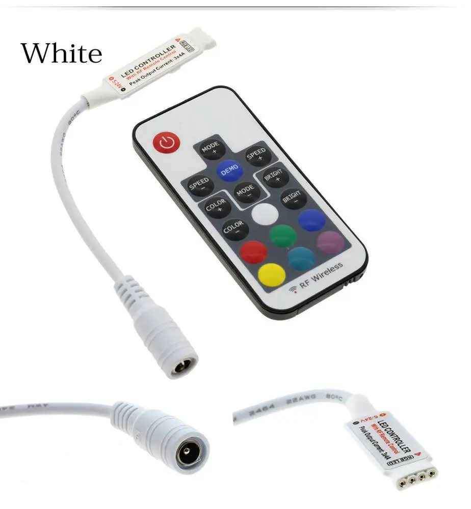Пульт дистанционного управления для светодиодных лент SMD 3528 5050 RGB 4 контакта 5-24 В