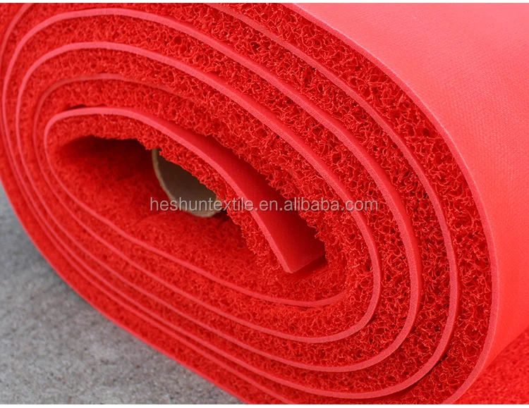 PVC Coil Roll Mat Cushion Mat Plastic Carpet Mat