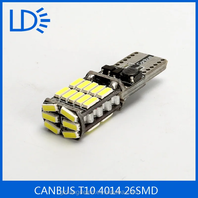 12V car motorcycle led lights led lamps t10 canbus