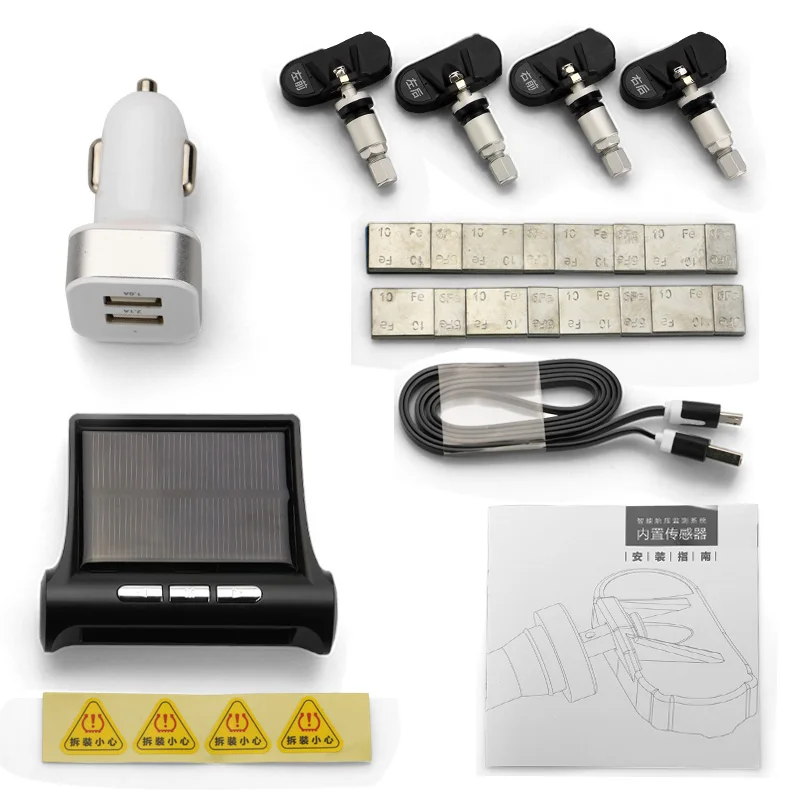auto alarm for four wireless sensor Tyre Pressure Monitoring System