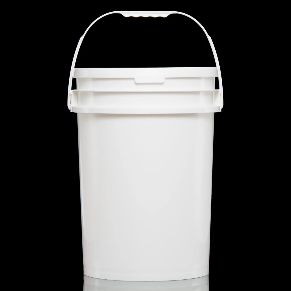 Pail 30 Litre Plastic Bucket Gallon Paint TW Plastic PP/ HDPE Screen Printing with Lid OEM 20 to 23 Liter Plastic, Metal