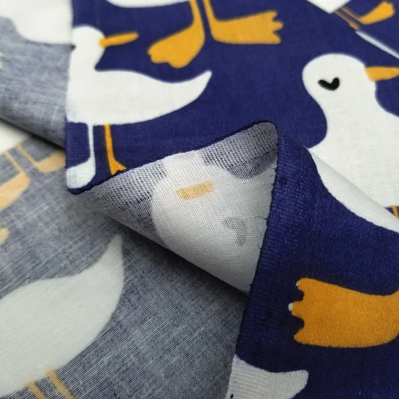 100% Cotton Cartoon Duck Twill Fabric Sewing Materials for Kids Cotton Fabric Combination