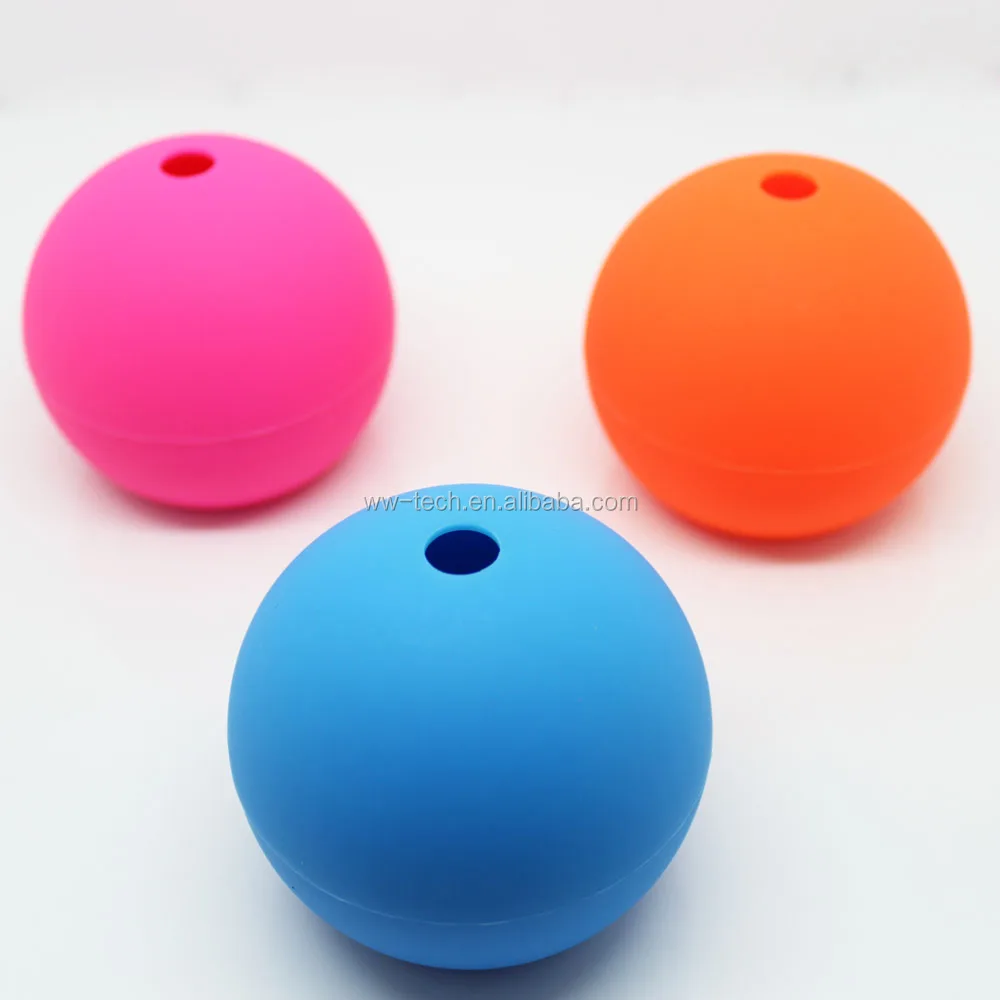 
Whiskey Large spheres silicone ice ball maker mold 