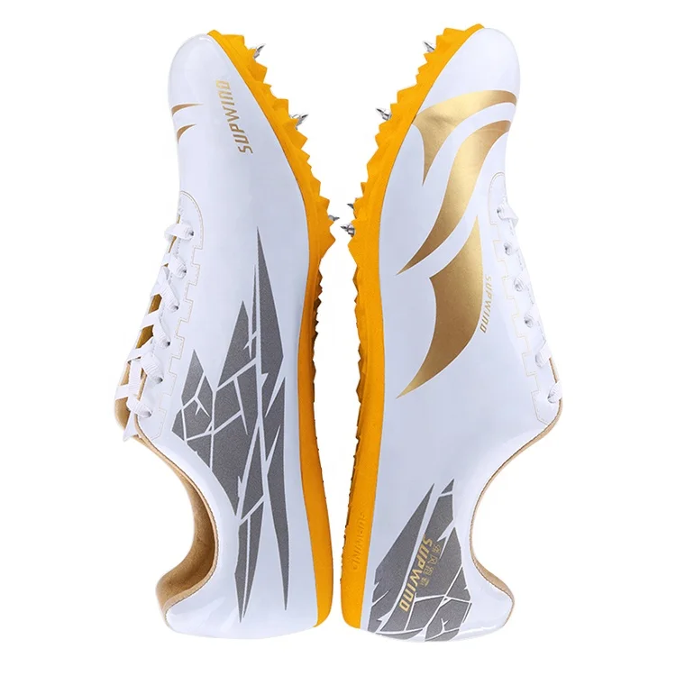 
Track and field stainless steel nail sports spikes with microfiber upper 