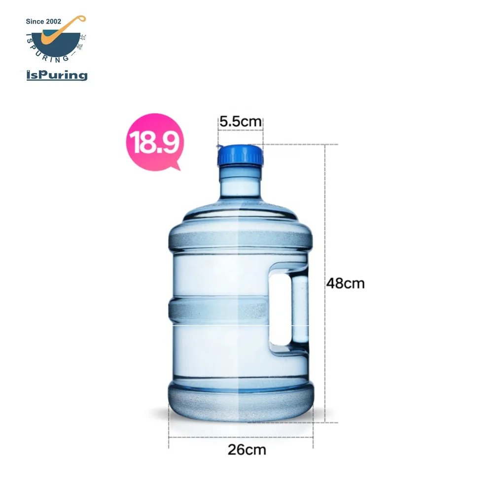 5 gallons mineral bottled water 18.9L water bottle plastic water bottle