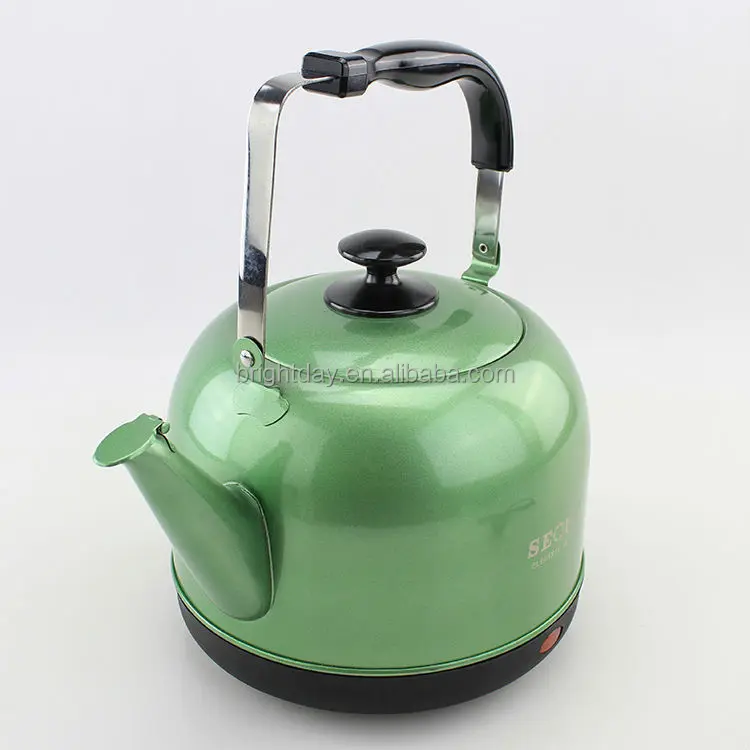 Customization stainless steel golden plated hot electric kettle hot water kettle electric tea pot