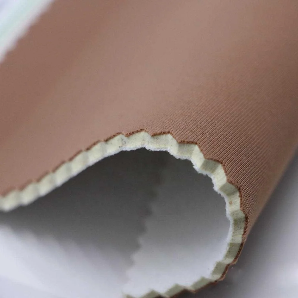 
100 Color In Stock Neoprene Textile Fabric Rubber Sheet With Polyester Neoprene Fabric Price 