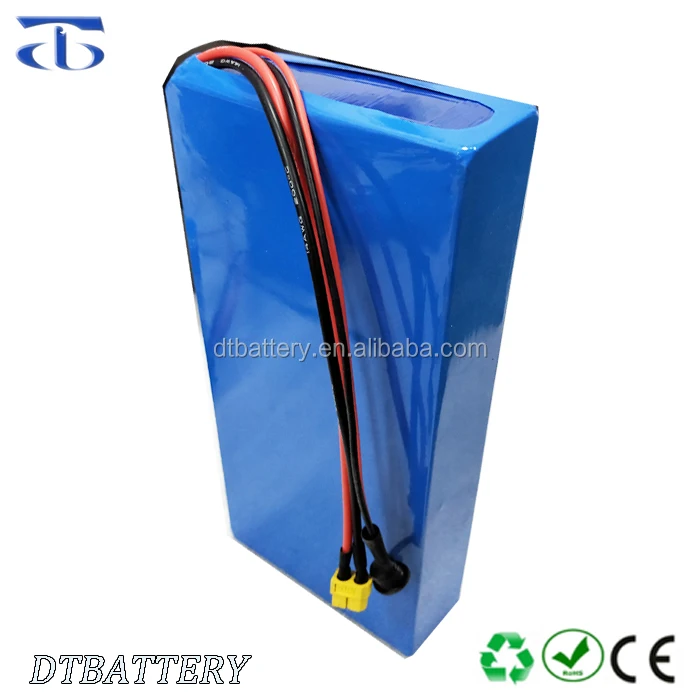 Bike Scooter LiFePo4 12V 24V 36V 48V 60V 72V 10Ah/20ah/30ah/40ah Battery pack with built-in BMS