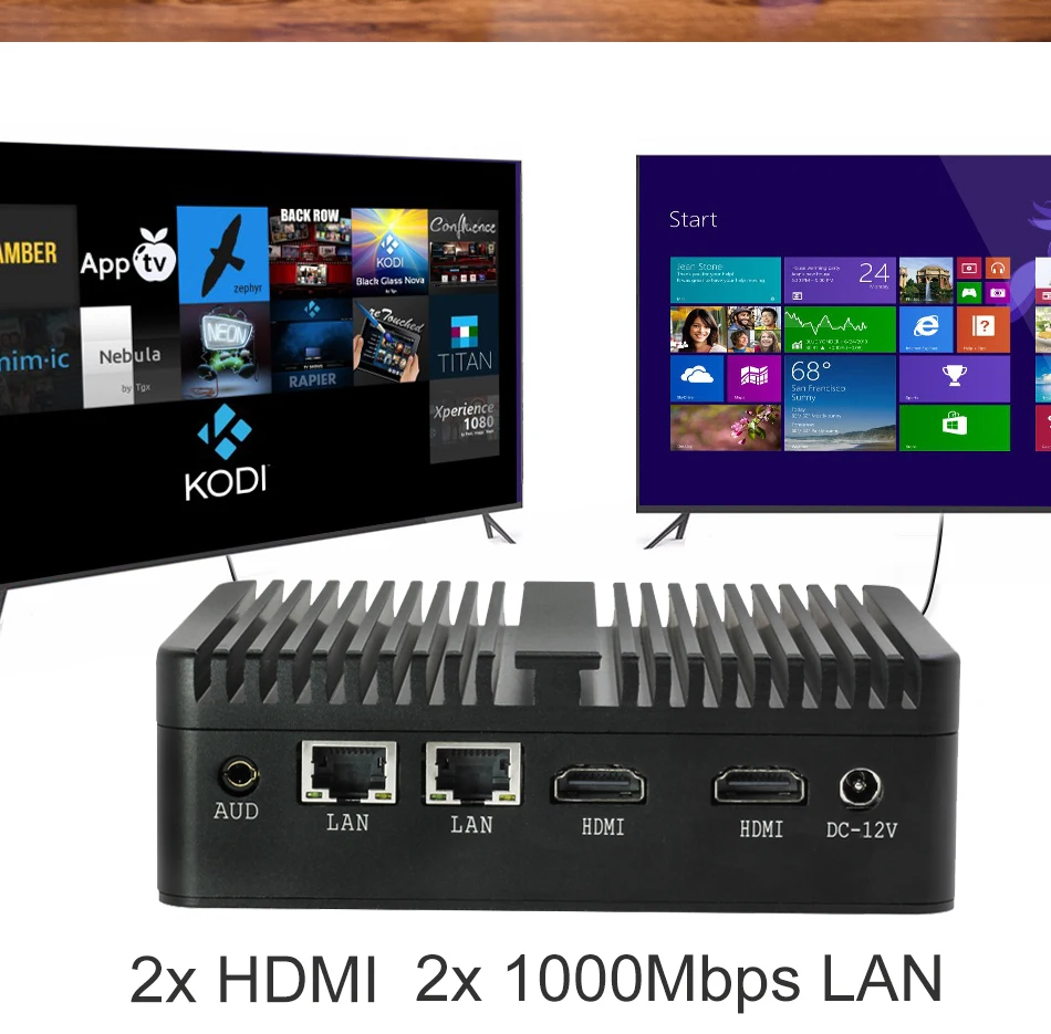 XCY Самый дешевый ноутбук в Китае Intel Celeron 2955U 2 ethernet Мини ПК 2 кОм компьютеры ноутбуки и настольные компьютеры