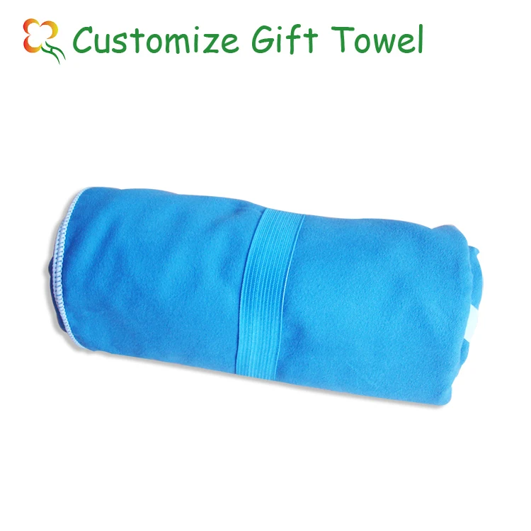 Cheap price Super absorbent cleaning cloth customized logo printed gym beach bath hand face microfiber suede towel