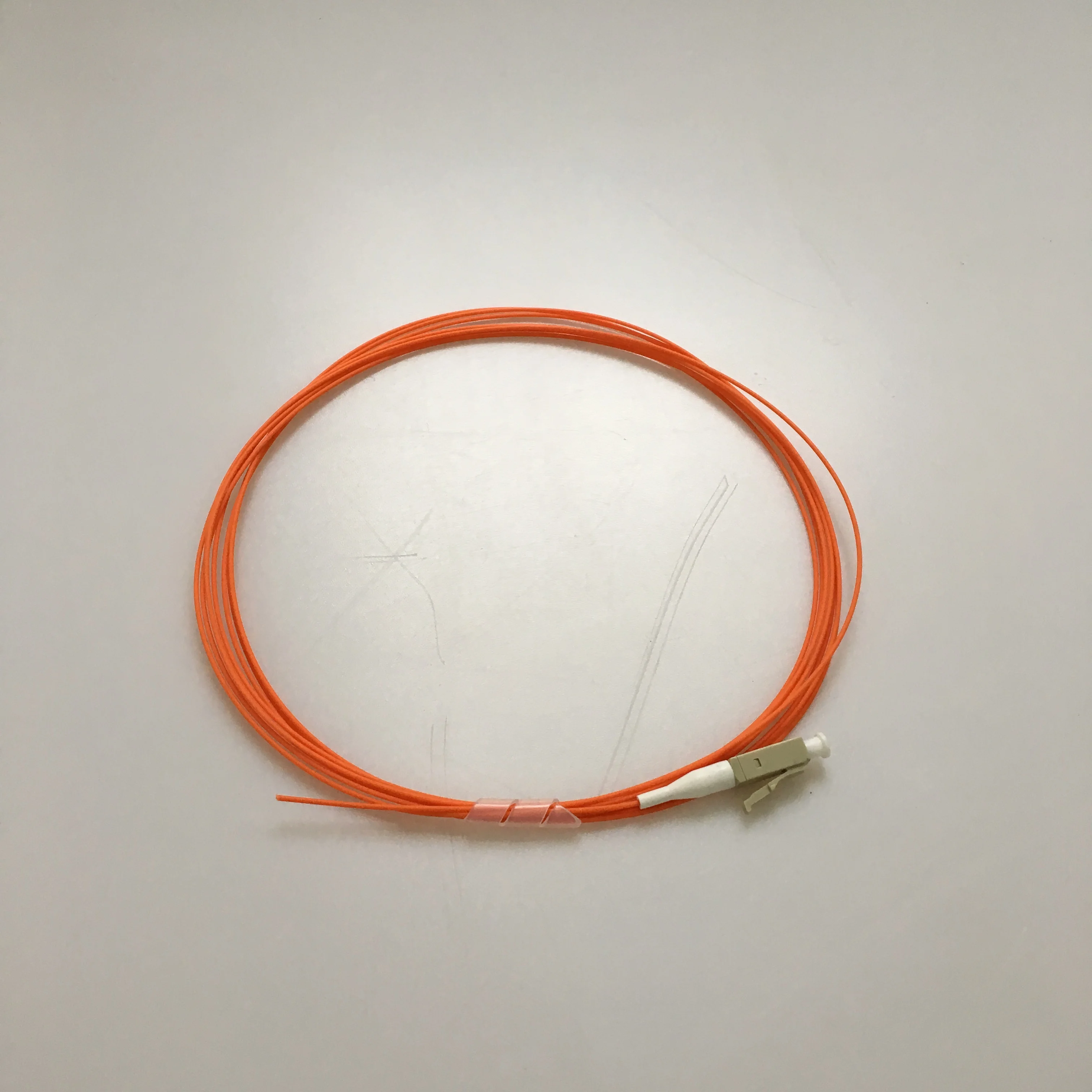 0.9mm LC UPC OM2 MM Multimode LSZH Fiber Optic Pigtail
