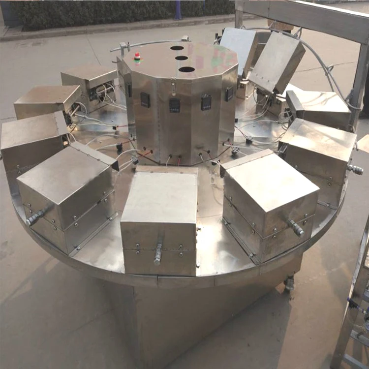 Semi Automatic Well Used Ice Cream Cone Making Egg Roll Machine