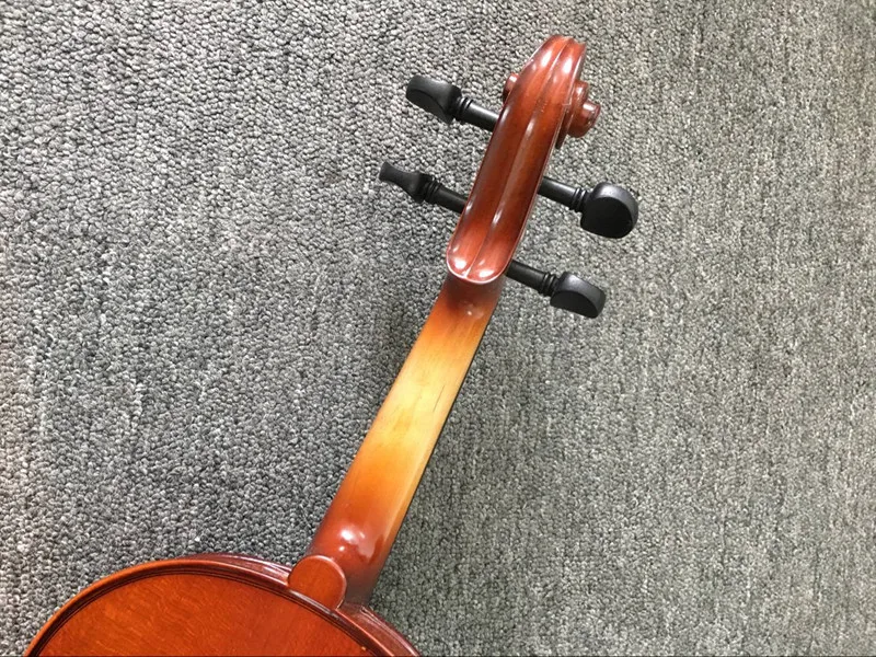 Factory Price Musical Instrument Satin Red Brown Violin GVT04