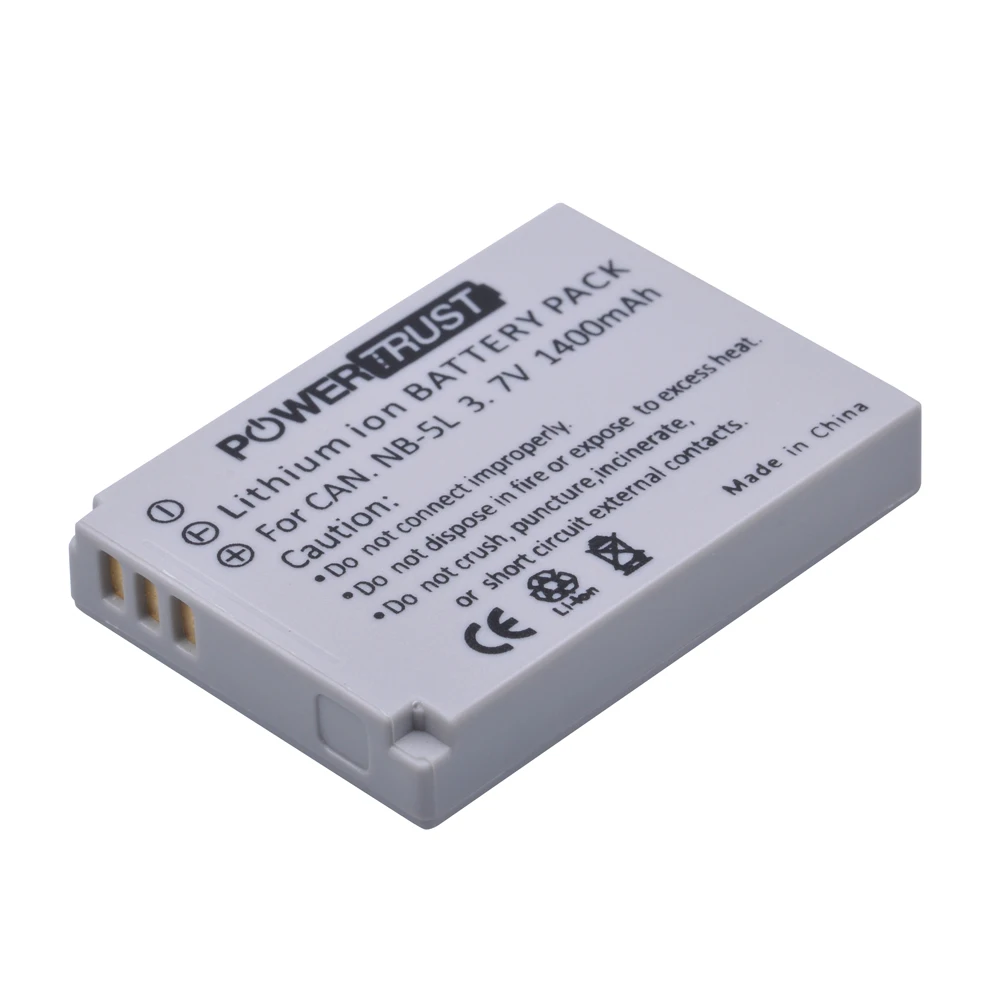 NB-5L NB 5L NB5L Camera Battery for Canon S110 SX200 SX210 SX220 SX230 IS HS IXUS 850 870 800 860 990 SD 950 970