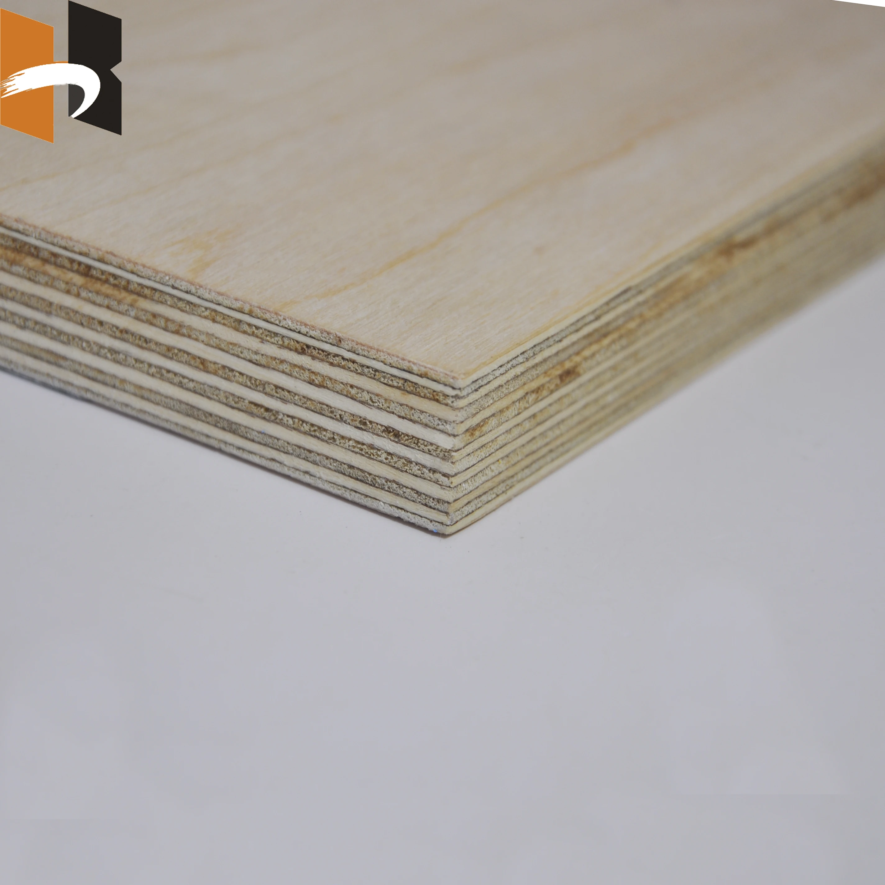 high quality  birch wood veneer plywood for furniture and cabinet