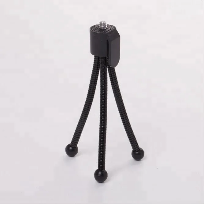Portable Mini Tripod 1/4 Standard Screw Interface Metal Material For Camera Telescope