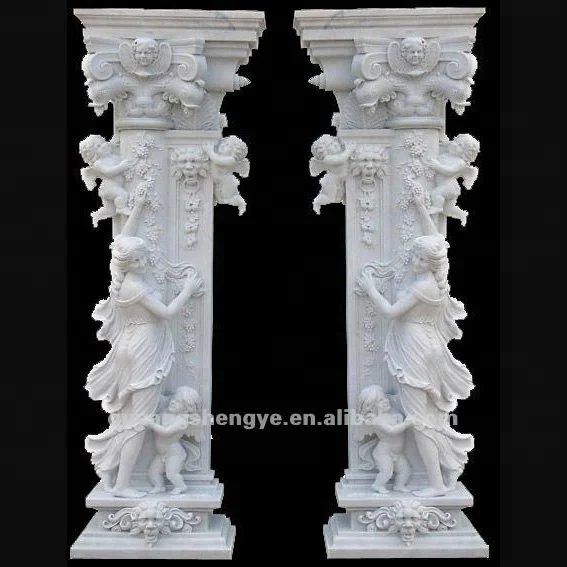 
balcony column wedding pillars columns 