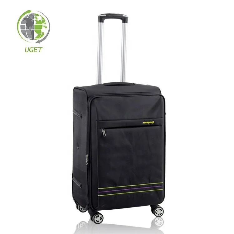 Free Sample Hitrip Bag Case Luggage Trolley Aluminum Travel Suitcase