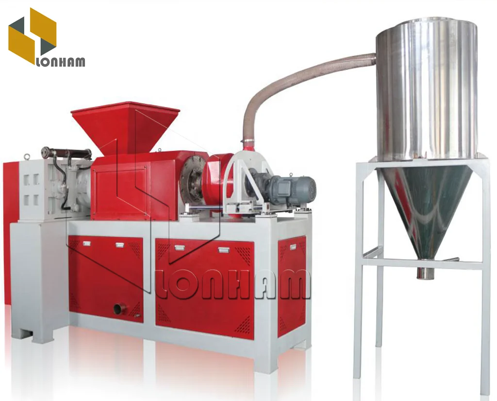 PP Woven Bag Squeezing and Granulating Machine of Capacity 500 kg/hr and 1000 kg/hr