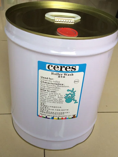 Ceres Brand Offset Printing Roller Wash 18L/barrel