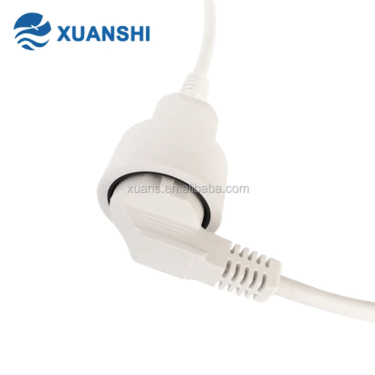 CE NF approval french type h05vv-f 3g1.0mm2 IP20 schuko power extension cord