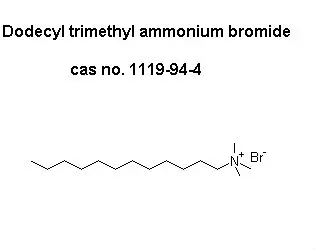 
Dodecyl trimethyl ammonium bromide, Cas no. 1119-94-4 