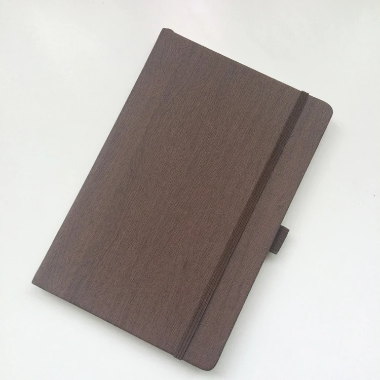A5 Personalized  engraved faux leather journal note book