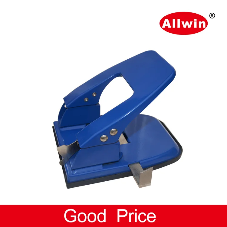 professional manufacturer metal puncher producing 2 hole paper punch manual hole puncher