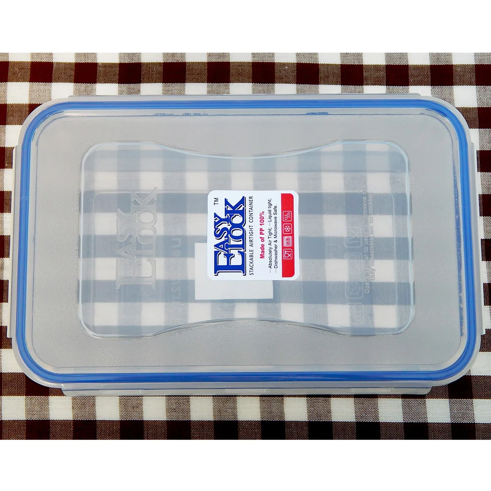 Большие цветные герметичные пластиковые контейнеры для пирога с откидной крышкой