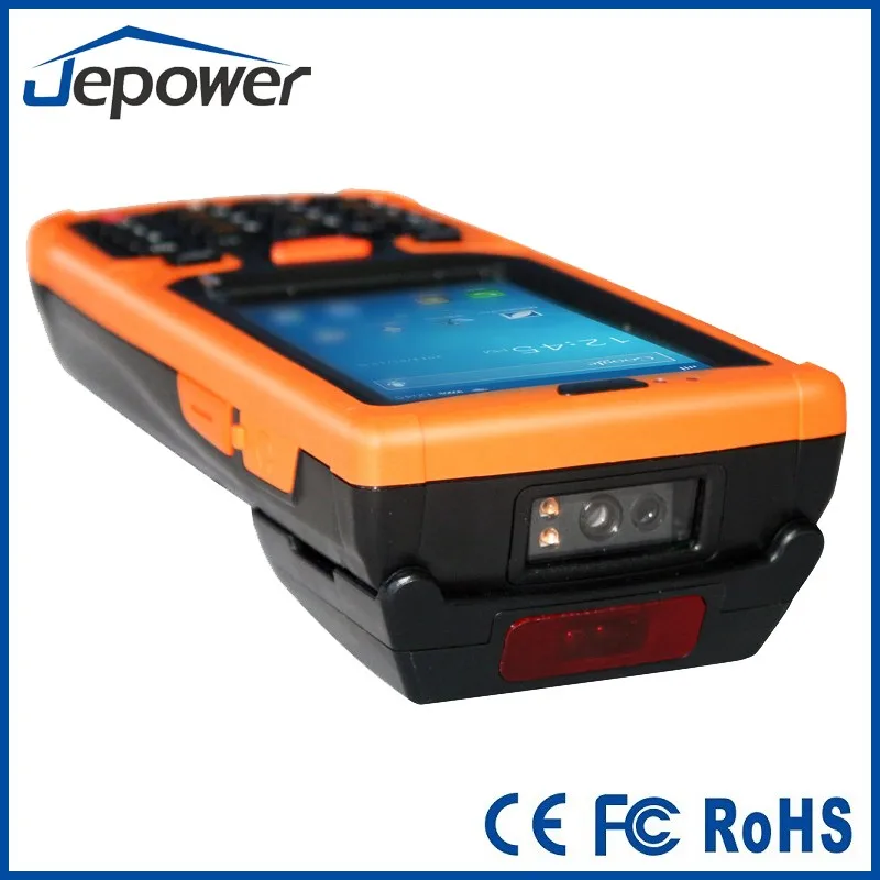 Ручной Сбор Данных NFC RFID Считыватель Промышленный Android Кпк 1D 2D Сканер Штрих-Кода