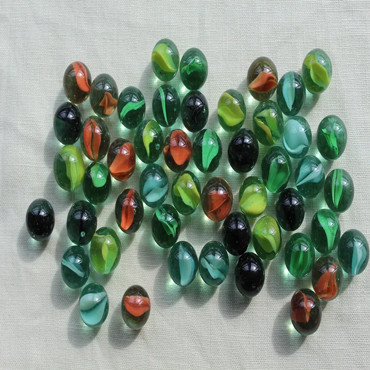
Solid colored round clear marble glass ball marbles 