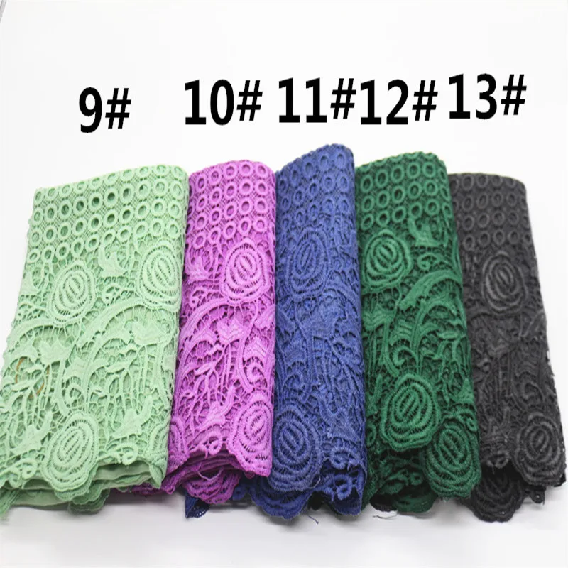 Manufacturers  stunning wedding party sutra shawl echarpe lady TR cotton lace headscarf