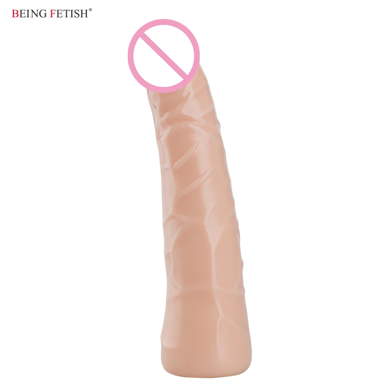 Big Soft Rubber Penis Toys Realistic Dildo
