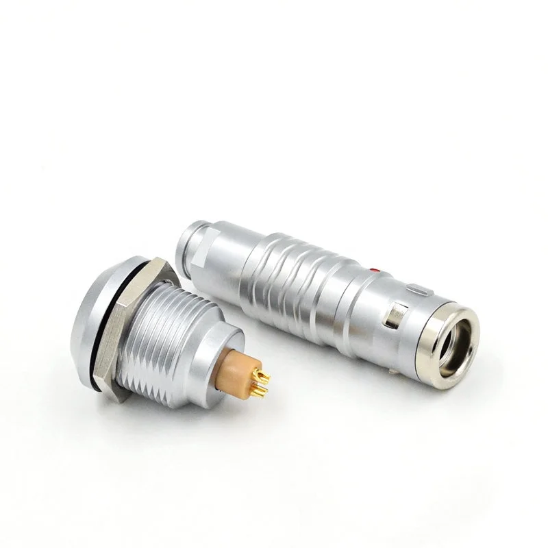 1K M16 plugs and sockets IP67 waterproof magnetic electrical connector 2 pin