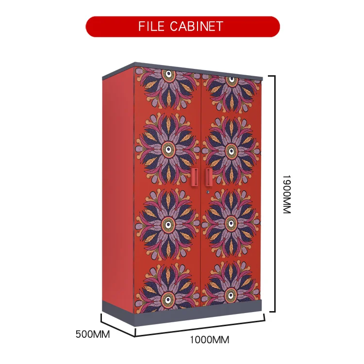Офисная мебель для помещений Luoyang Zhongxing, шкафчик из нержавеющей стали с цветным принтом, стальной шкаф для хранения одежды для спальни