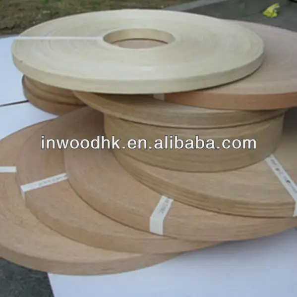 0.50mm Thickness Natural Veneer Edge Banding