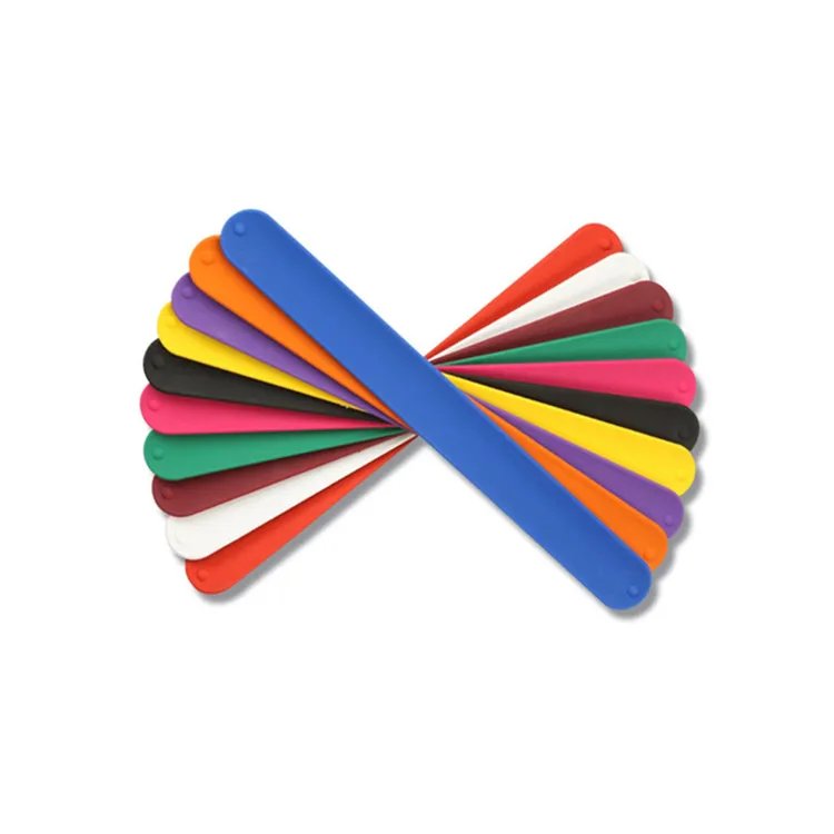 Adult And Kid Size Rubber Slap Band/ Slap Bracelet Supplier