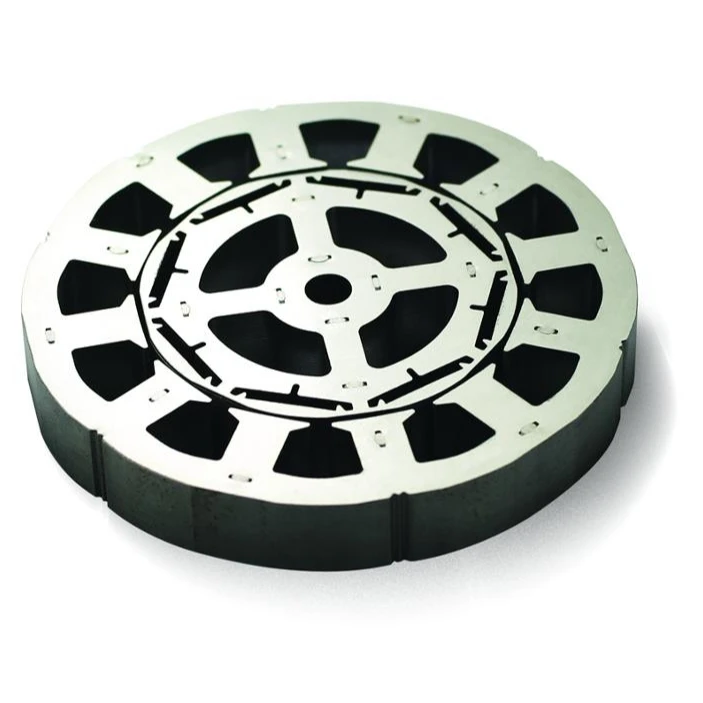 High speed motor stamping 12 pole stator and rotor core