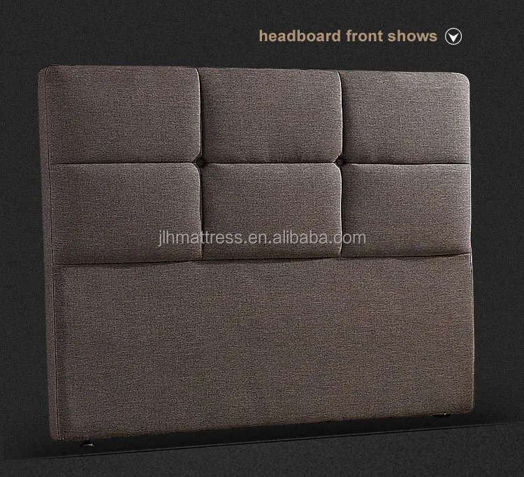 Factory wholesale price luxury king size sofa fabric bed headboard