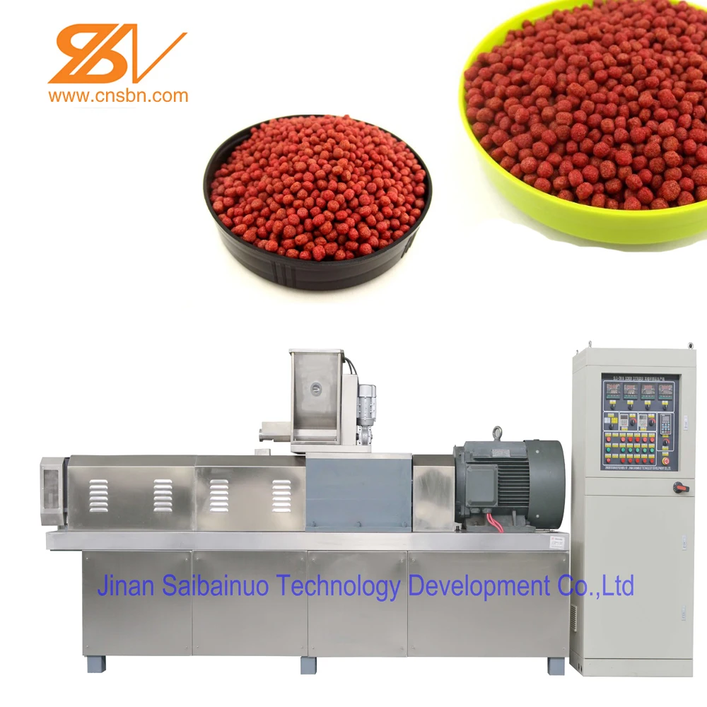 Tilapia fish feed machine extruder , fish feed manufacturing plant
