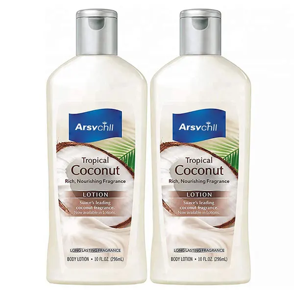 Wholesale Private Label Organic Natural Coconut Extract body lotion