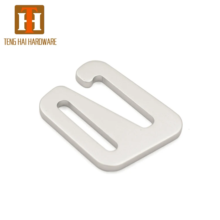 25 mm anodic aluminium G hook adjustable buckles for webbing