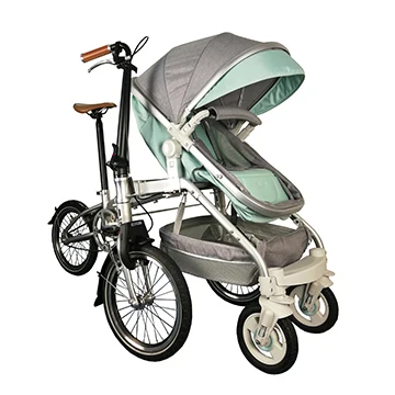 
2021 new product High quality Foldable mother and baby Stroller bike with CE certification 