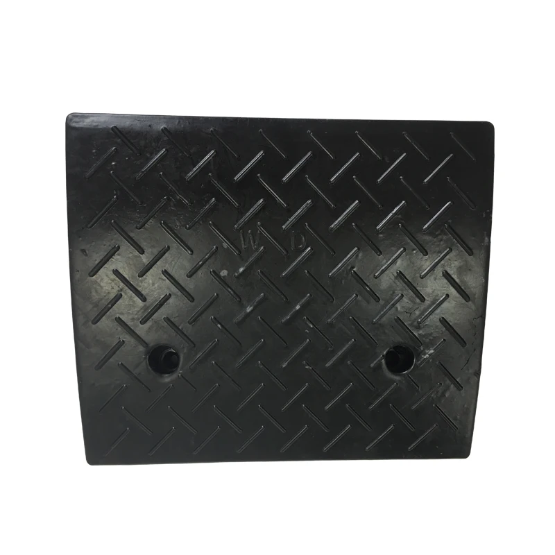 14cm Traffic Speed Driveway Curb Ramp Portable Black Garage Threshold Rubber Kerb Ramp For Car