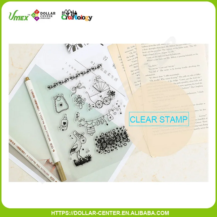 High quality low price wholesale clear stamp