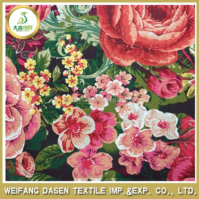 MICRO FIBER 100% POLYESTER urdu indian print Fabric