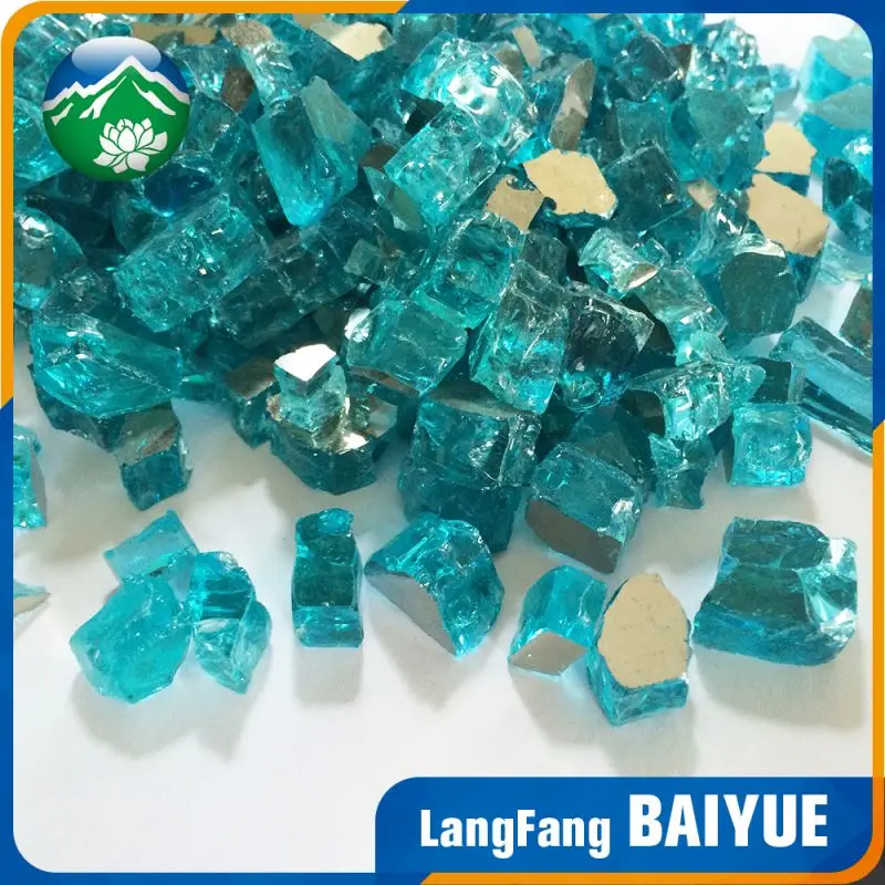 Ford blue закаленное ясно, керамические камин стекла фишек кристаллы