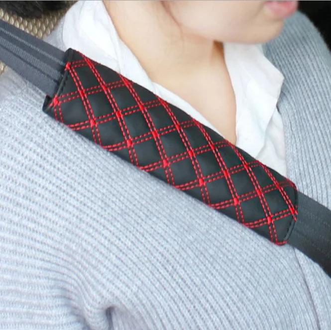 Comfortable Car Safety Seat Belt Shoulder Pads / Vehicle Seatbelts Cover Cushion Harness Pad / car safety seat belt cover
