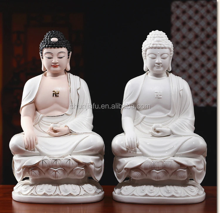 Unique Item Hot Sale Religious Crafts Statue Porcelain Figurine Ceramic Laughing Buddha