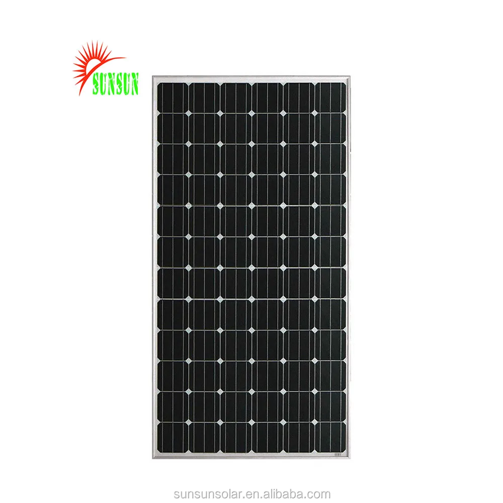 Custom high efficiency 72 cell solar plates 36V 300W 350W Sunpower Mono Photovoltaic Monocrystalline Polycrystalline Solar Panel
